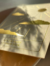 Load image into Gallery viewer, AFTER RAIN COMES SUN - GOLD EDITION - POSTCARD -