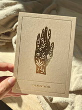 Load image into Gallery viewer, THANK YOU - GOLD EDITION - POSTCARD -