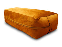 Load image into Gallery viewer, Yoga Firm Large Yoga Bolster Pillow Cushion 24" x 12" x 6" : Gray
