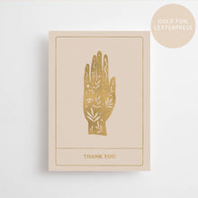 Load image into Gallery viewer, THANK YOU - GOLD EDITION - POSTCARD -