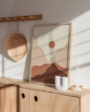 Load image into Gallery viewer, Natural Solid Oak Frame: 8.5x11