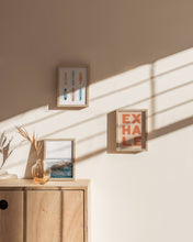 Load image into Gallery viewer, Natural Solid Oak Frame: 8.5x11
