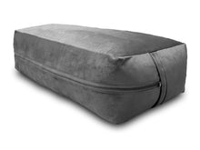 Load image into Gallery viewer, Yoga Firm Large Yoga Bolster Pillow Cushion 24" x 12" x 6" : Gray
