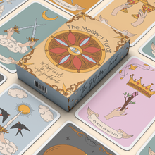 Load image into Gallery viewer, The Modern Tarot Tarot Card Deck
